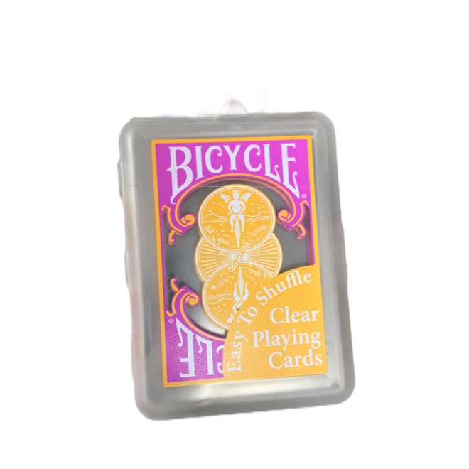 Clear Playing Cards Bicycle