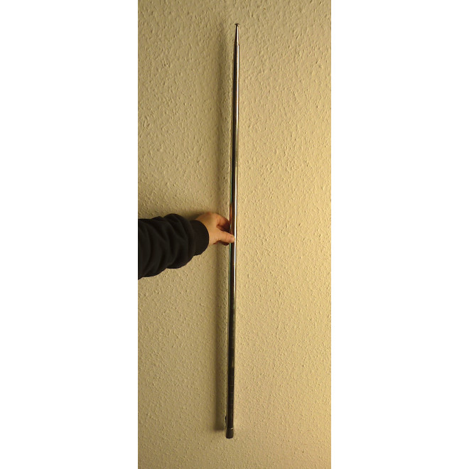 Verschwindender Stock aus Metall