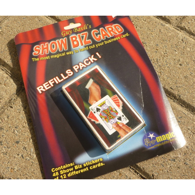 Show Biz Card Guy Bavli (Refill)