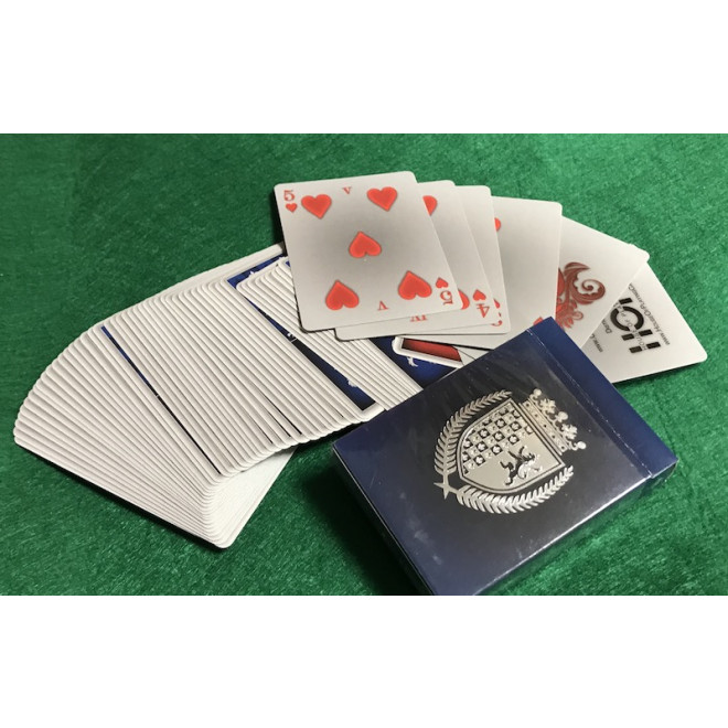 Heraldry Playing Cards. Azure