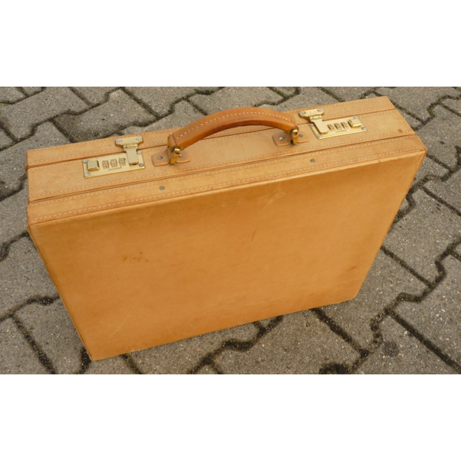 Stabiler Lederkoffer von Amiet