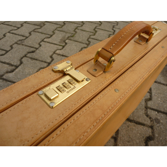 Stabiler Lederkoffer von Amiet