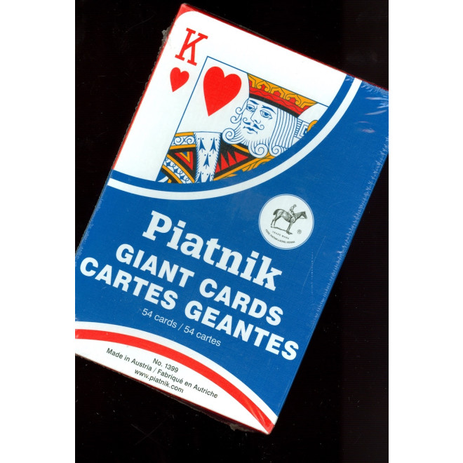 Piatnik Gigant Cards (blau)