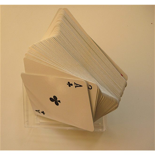 Transparente Kartenwunder-Box
