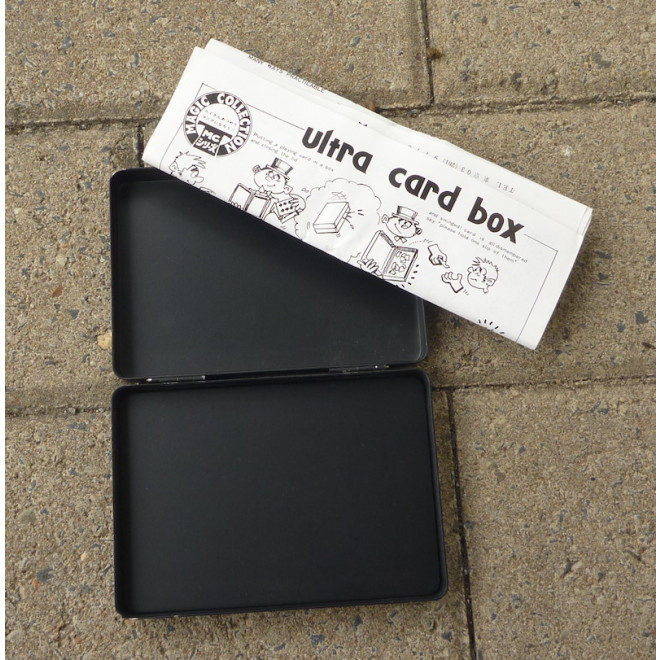 Ultra Card Box / Kartenkassette (metall)