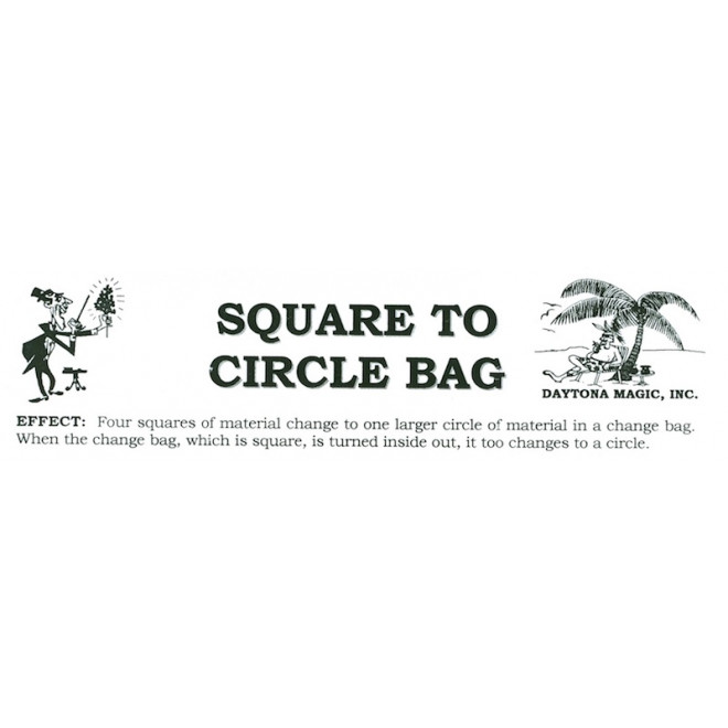 Square to Circle Bag