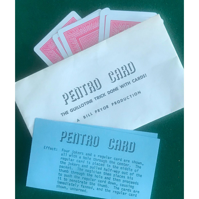 Pentro Card by Bill Pryor