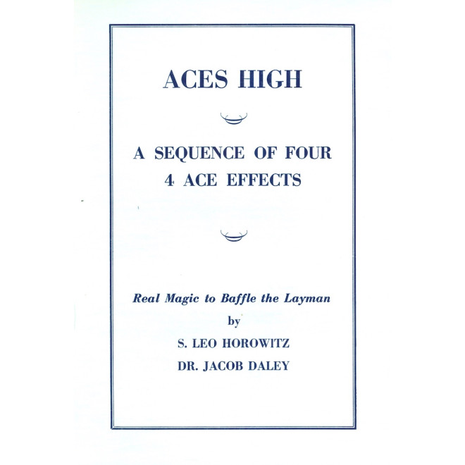 Aces High: A Sequence of Four 4 Ace Effects