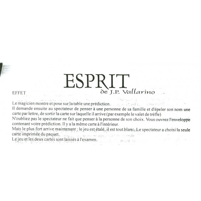 ESPRIT by JP Vallarino (fr.)