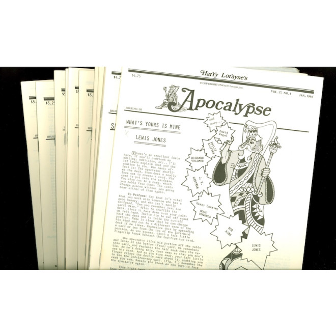 Apocalypse, Vol. 17 (1994)