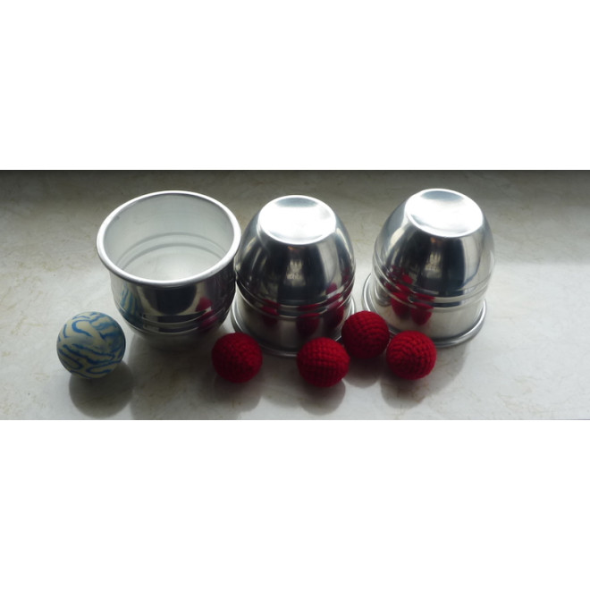 Cups and Balls (Aluminum)
