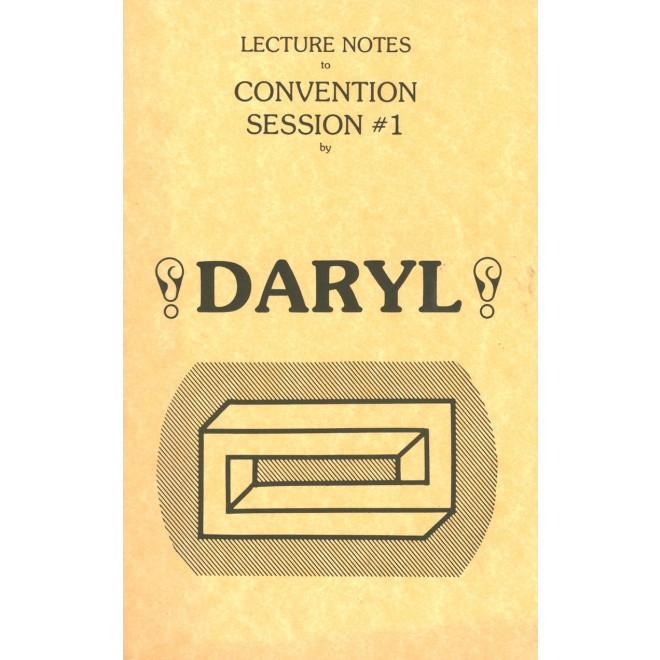 Lectures Notes to Convention Session #1