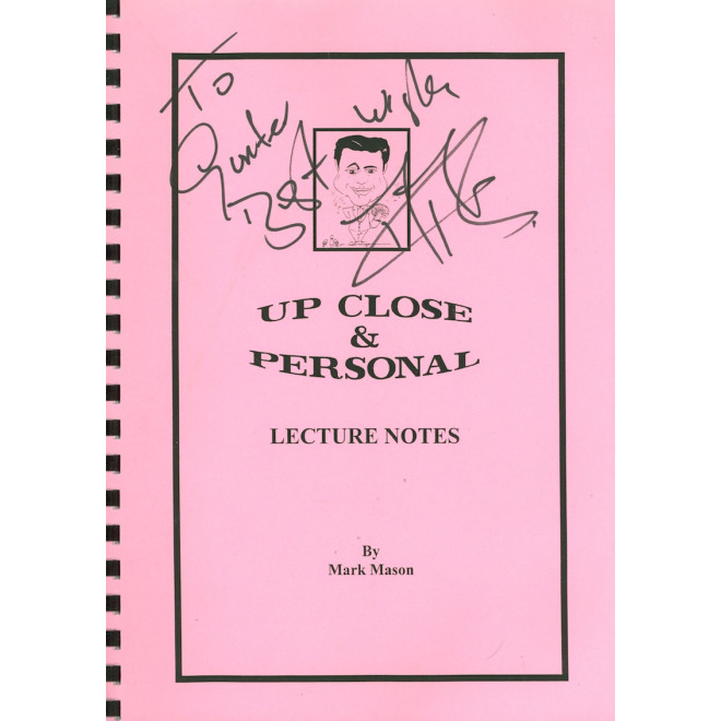 Up Close & Personal Lecture Notes