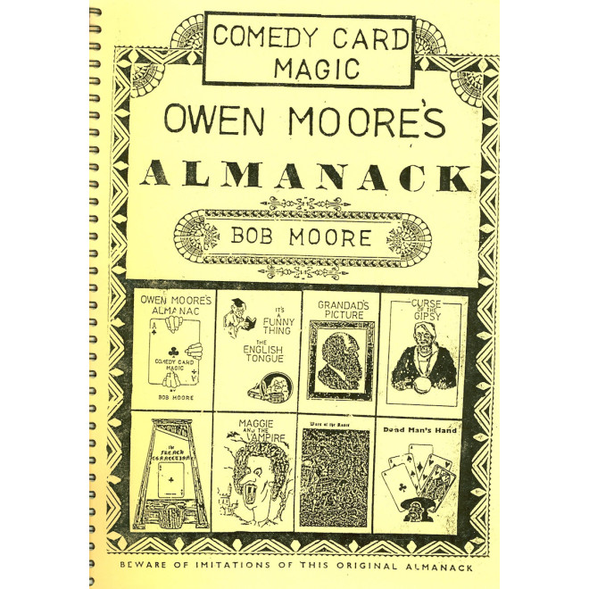 Owen Moore's Almanack. Comedy Card Magic.