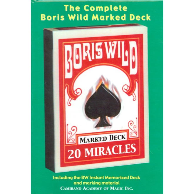 The Complete Boris Wild Marked Deck