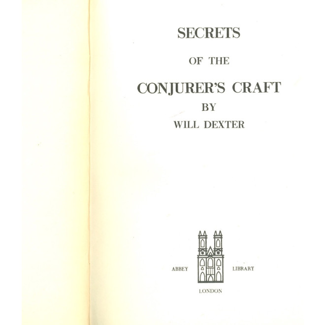 The Secrets of the Conjurer's Craft