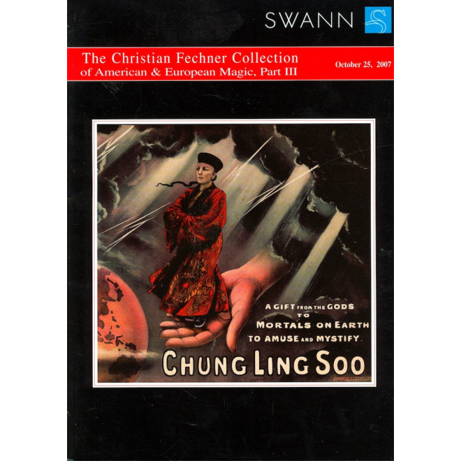 The Christian Fechner Collection of America & European Magic, Part III