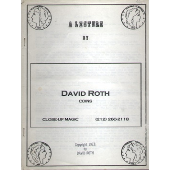 A Lecture by David Roth: Coins