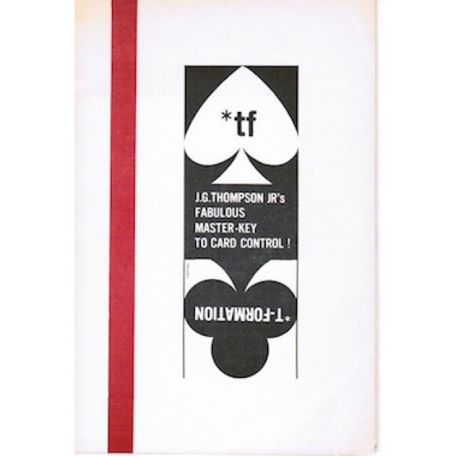 T-Formation - Master Key To Deceptive Card Control