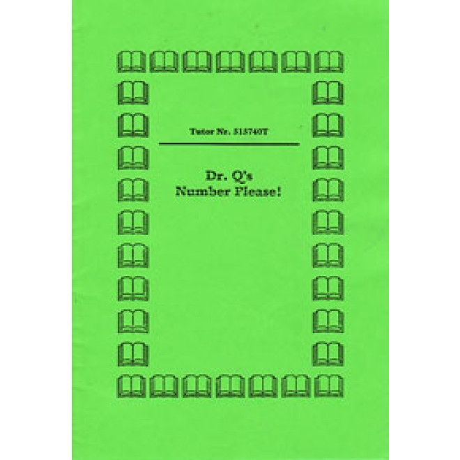 Dr. Q's Number Please!