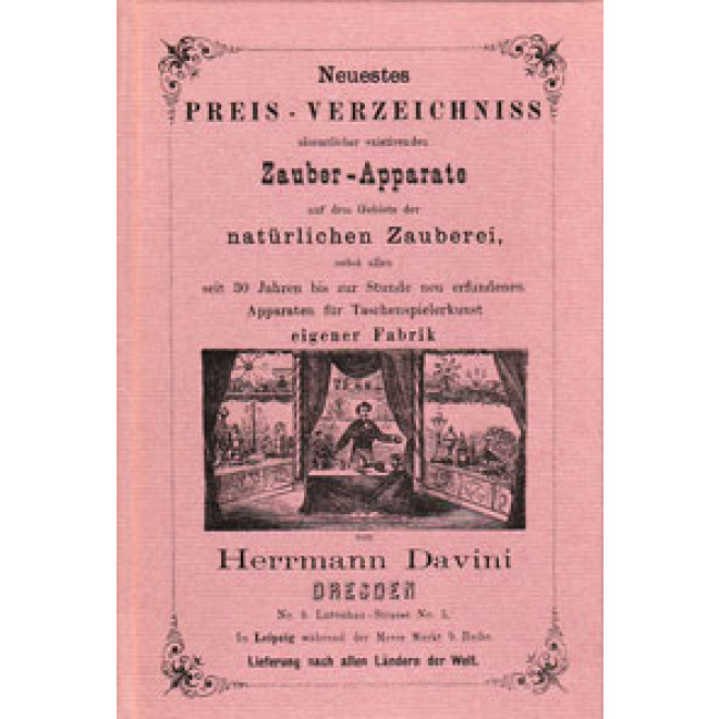 Herrmann Davini Preis-Verzeichniss (Reprint)