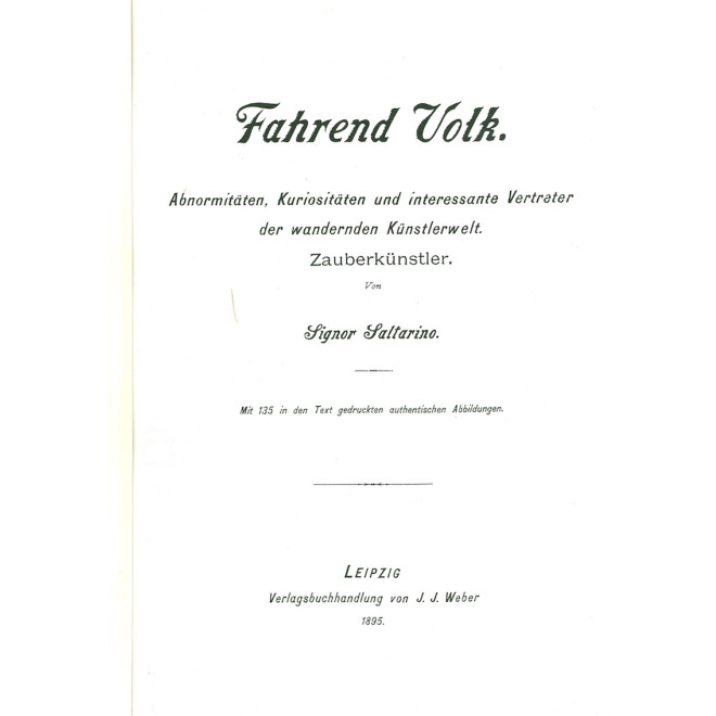 Fahrend Volk von Signor Saltrimo