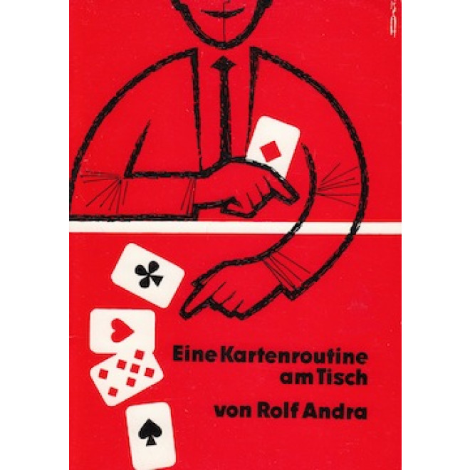 Eine Kartenroutine am Tisch