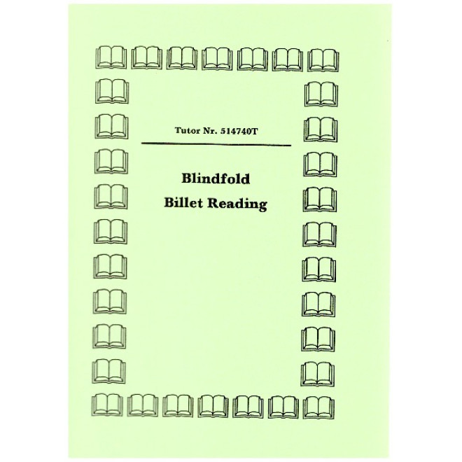Blindfold Billet Reading