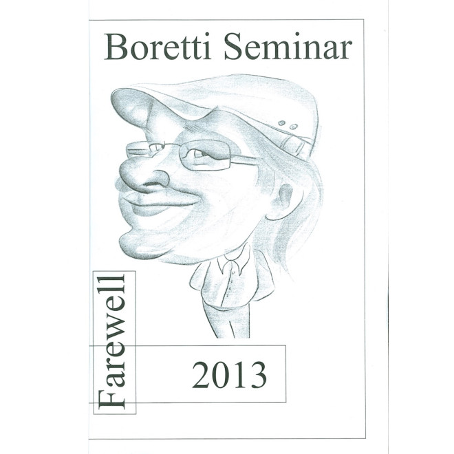 Boretti Seminar Farewell 2013