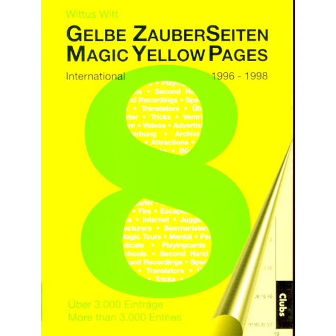 Gelbe Zauberseiten/Magic Yellow Pages 8, 1996–1998