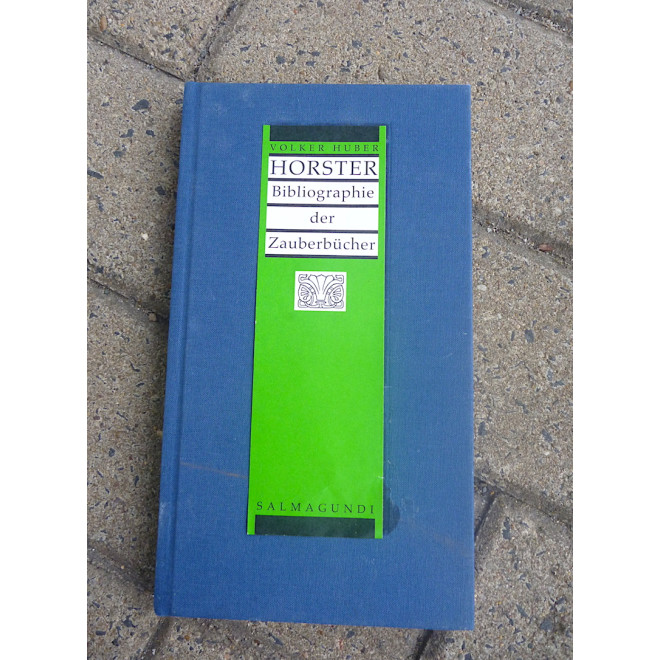 HORSTER. Bibliographie der Zauberbücher