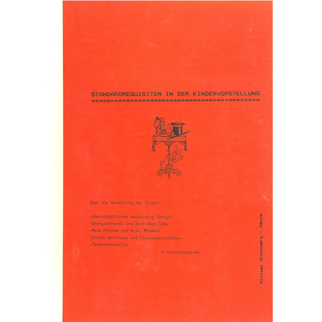 Standardrequisiten in der Kindervorstellung (geheftet)