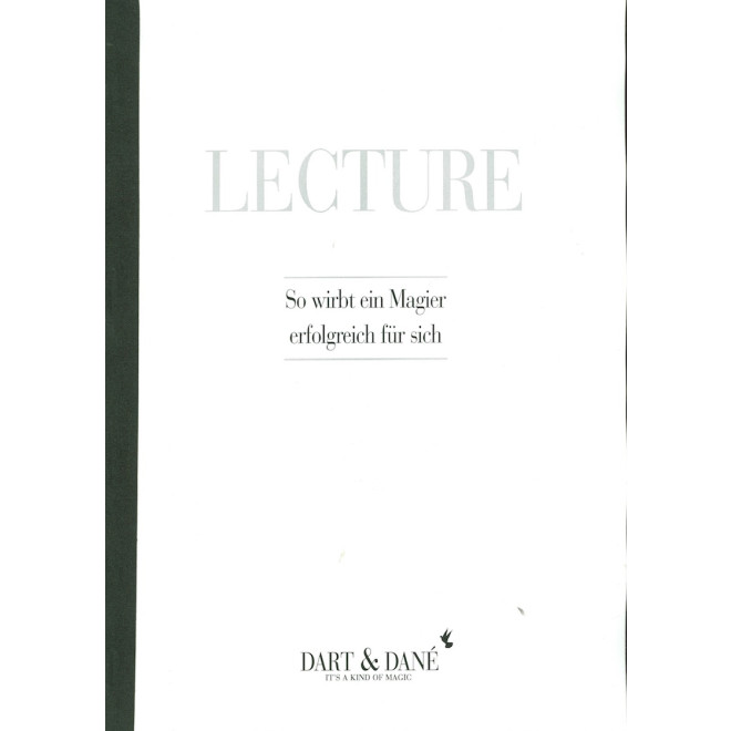 Lecture. So wirbt ein Magier erfolgreich für sich.