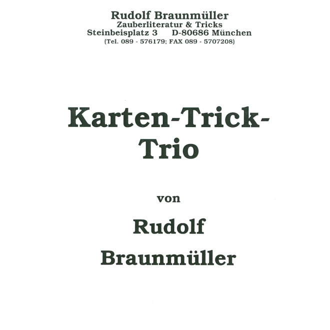 Karten-Trick-Trio