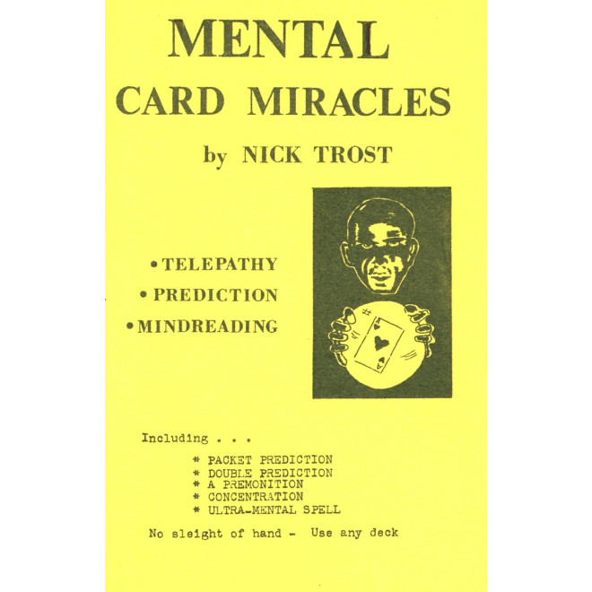 Nick Trost's Mental Card Miracles