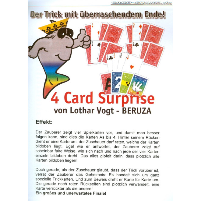 Four Card Surprise von Lothar Vogt