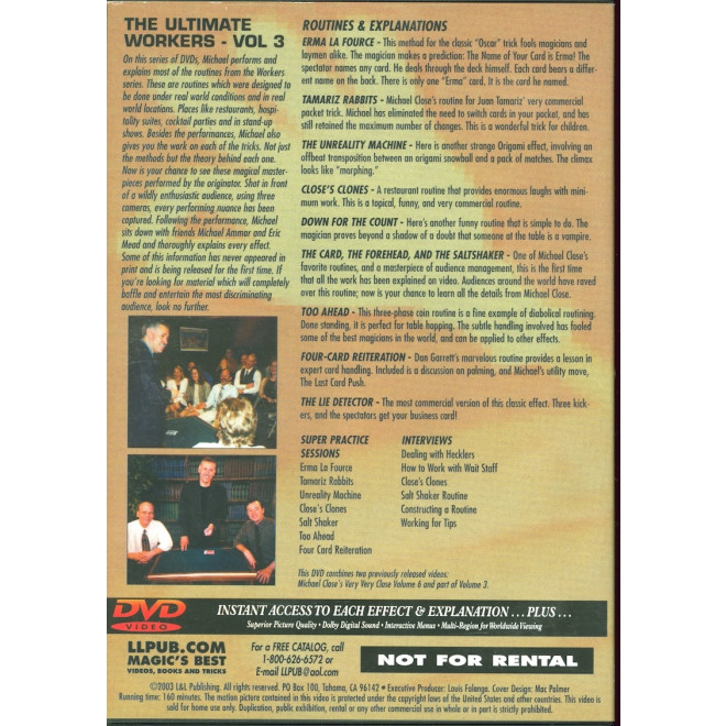 The Ultimate Workers Vol.3 - (DVD)