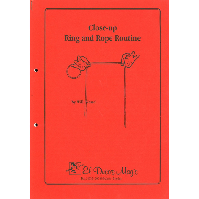 Close-up Ring-and Rope Routine (ohne Ring/Seil + gelocht)