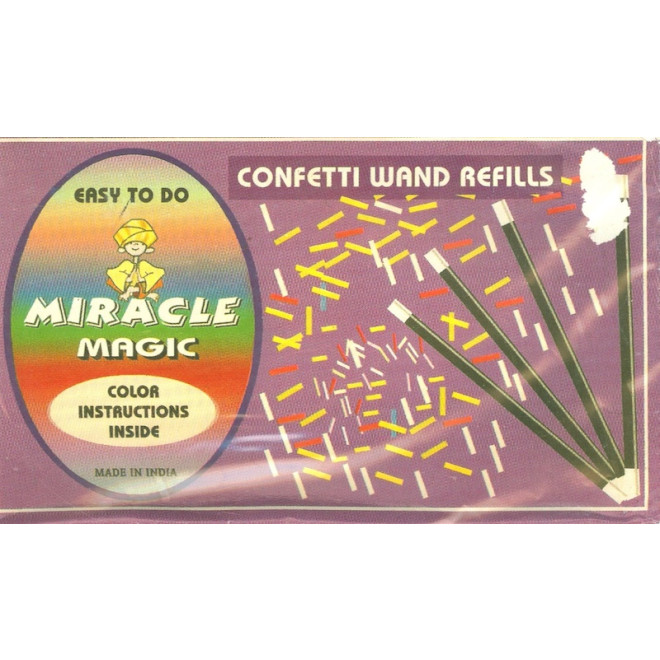 Refill for Confetti Wand by Uday