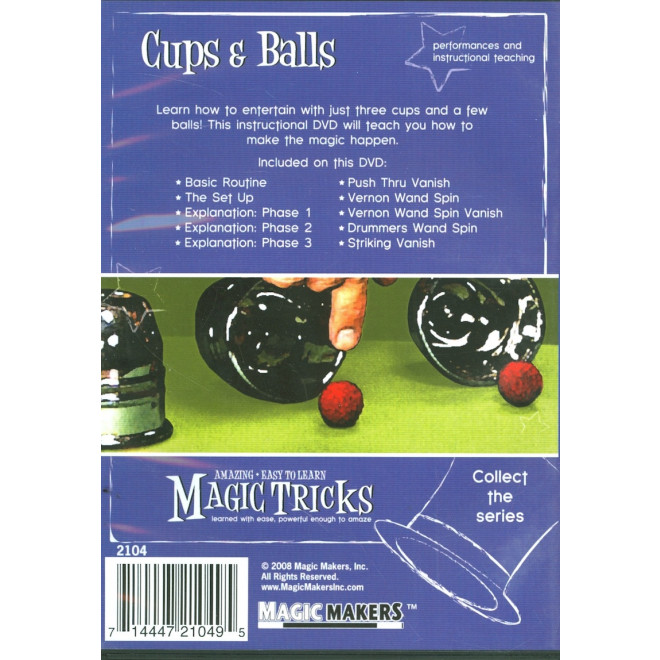 Amazing Easy To Learn Magic Tricks: Cups & Balls