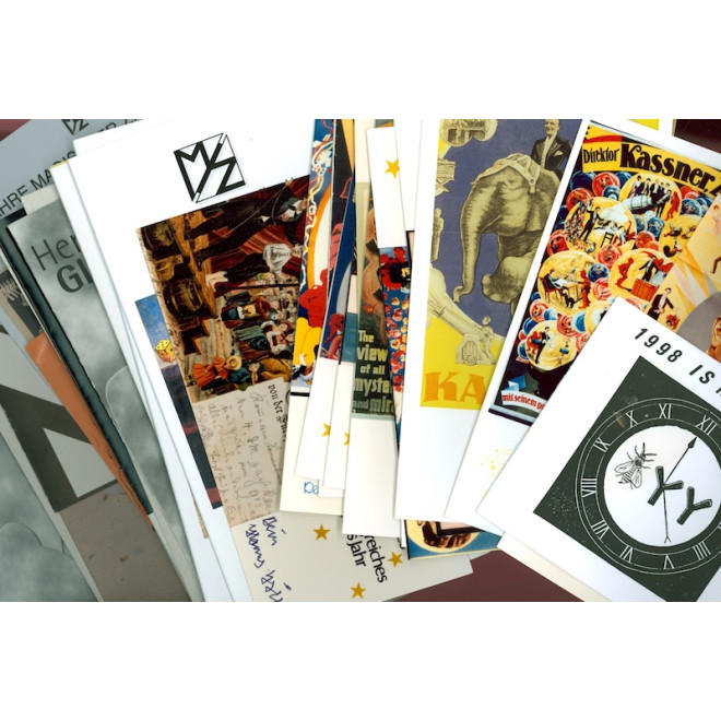 Konvolut von Weihnachtsfest- und Glückwunschkarten