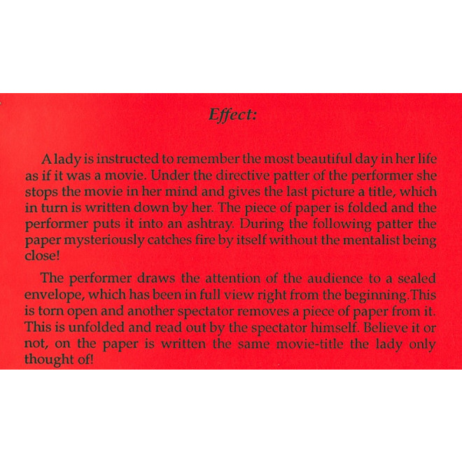 Borodin' s "Dreammovie"