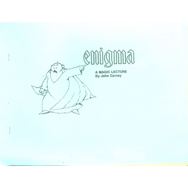 enigma. a magic lecture