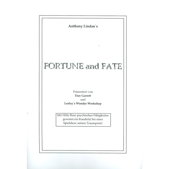 Fortune and Fate