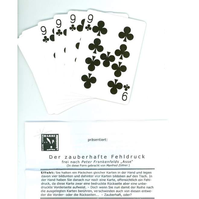Der zauberhafte Fehldruck