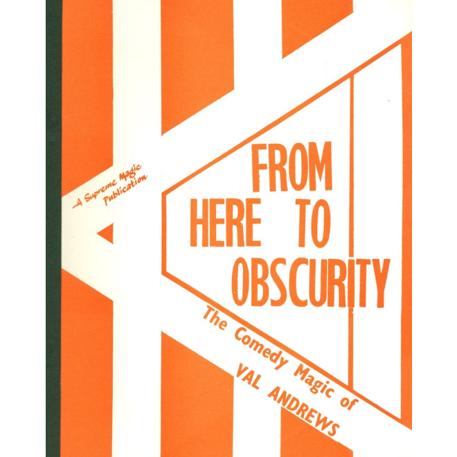 From Here To Obscurity