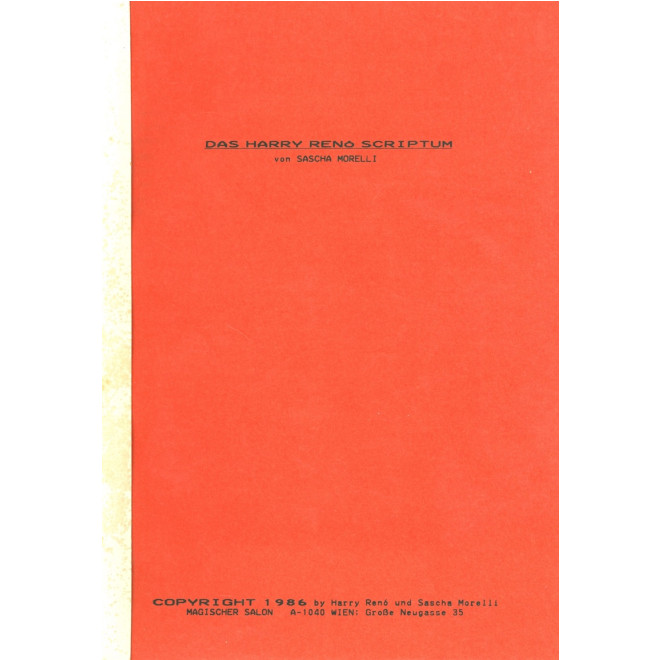 Das Harry Renó Scriptum