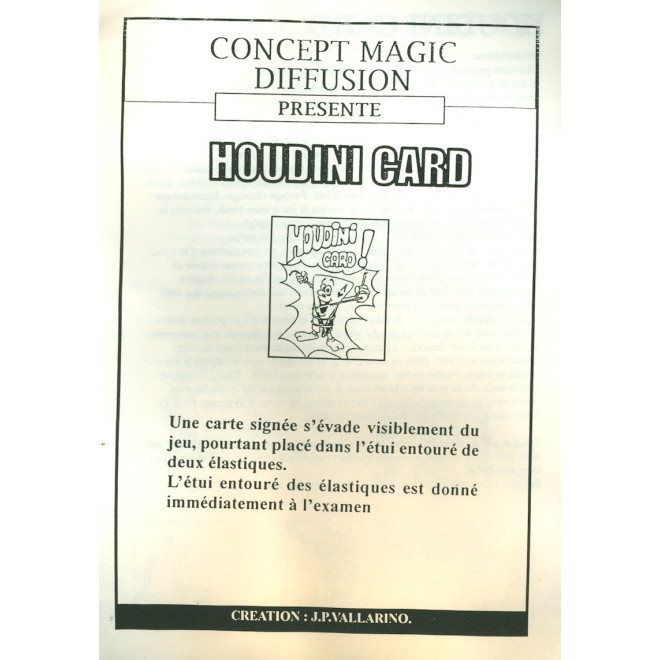 Houdini Card (fr.)