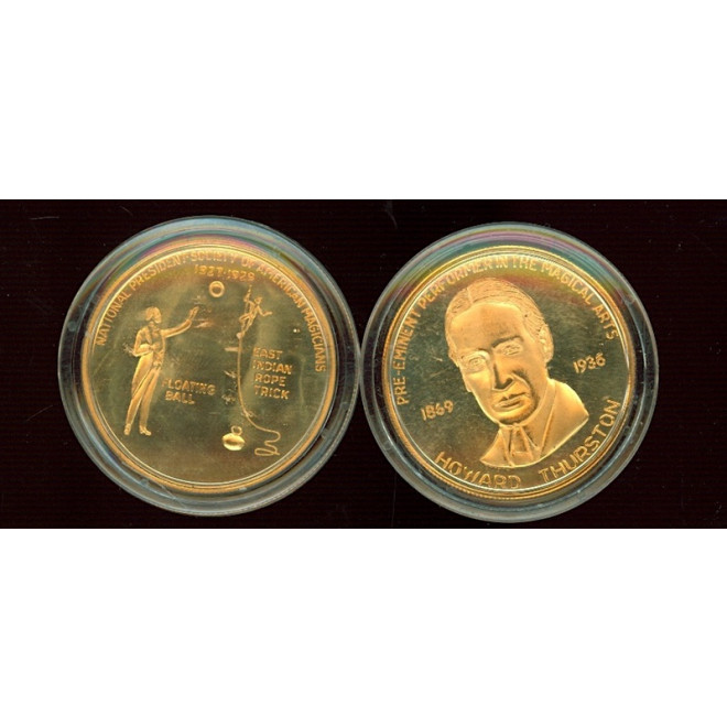 Howard Thurston Gedenkmünze