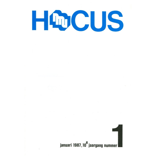 HOCUS 10. Jaargang